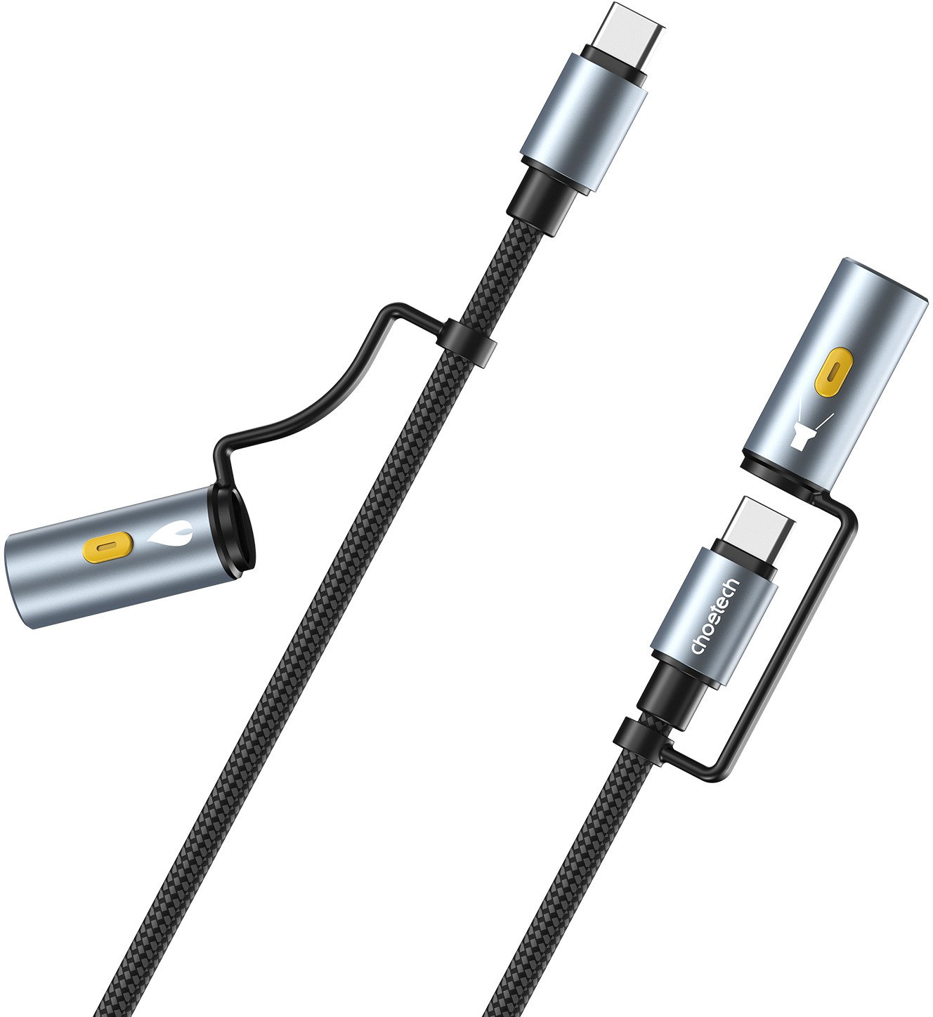 ChoeTech Smart PD60W 4in1 Type-C to Type-C cable