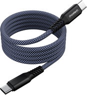 Choetech PD100W USB-C to USB-C 1M Magnet Nylon Cable--blue - Data Cable
