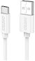ChoeTech (USB-A <-> USB-C) Cable 1m white - Data Cable