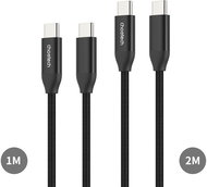 Choetech PD240W 1m+2m Combine Nylon cable - Data Cable