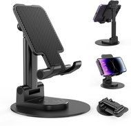 Choetech 360 Degree Rotation Desktop Mobile/ipad stand-Black - Phone holder