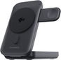 ChoeTech Qi2 Certified 3-in-1 magnetic charger holder with 10000mAh battery - Powerbanka
