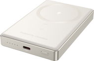 ChoeTech MagLeap Wireless 10000mAh Fast Charge + PD3.0 (20W) Ultra-thin 14.6mm, bílá - Powerbanka