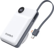 ChoeTech 20000mAh LED display power bank for Mobile and Apple watch white - Power Bank