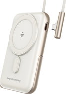 ChoeTech PD20W Magnetic 10000mAh Power Bank With Cable white - Power Bank