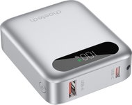 ChoeTech CCC Certified 10000mAh mini Digital Power Bank--silver - Power Bank
