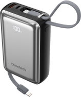 ChoeTech 45W CCC Certified 20000mAh Power Bank with USB-C input/output Cable-Grey - Power Bank