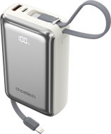 ChoeTech 45W CCC Certified 20000mAh Power Bank with USB-C input/output Cable-white - Power Bank
