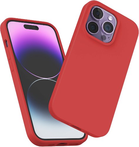ChoeTech magnetische Handyhülle für iPhone 14 Plus rot