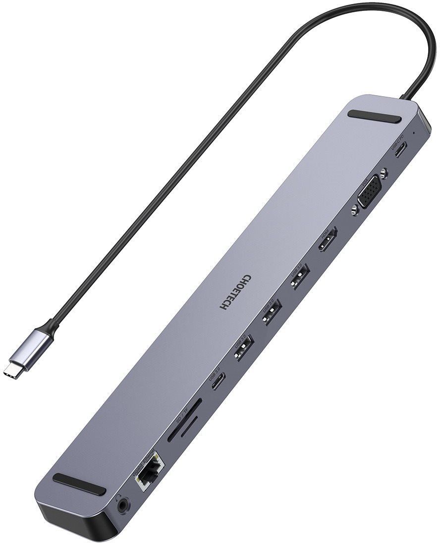 CHOETECH 11 in 1 USB-C Multiport Docking Station