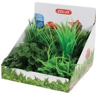 Zolux Sada umelých rastlín typ B 26 cm 6 ks - Dekorácia do akvária
