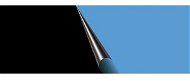 Ebi Pozadie plastové čierna modrá 80 × 40 cm - Pozadie do akvária