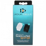 Ebi Aqua Della biely a čierny molitan do filtra af-400, 4 ks - Filtračná náplň do akvária