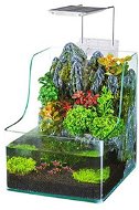 Penn Plax Aquaterium s LED osvětlením a filtrací pro ryby a rostliny 7 l - Akvárium