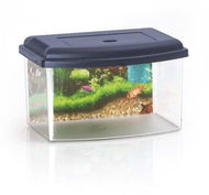 Akvárium Cobbys Pet Akvárium plastové 2 s krytom a pozadím 5,5 l 28 × 20 × 17,5 cm mix farieb - Akvárium