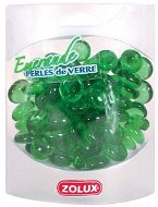 Zolux Smaragd sklenené guľôčky 430 g - Dekorácia do akvária