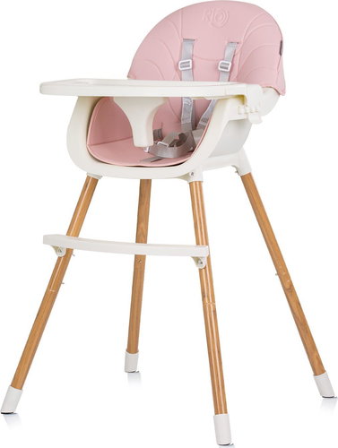CHIPOLINO Rio 2in1 Dining Chair Rose Water - High Chair - Main image