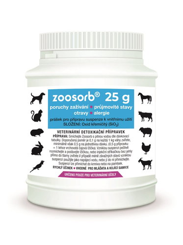 ZOOSORB 25g - Food Supplement for Dogs - Main image