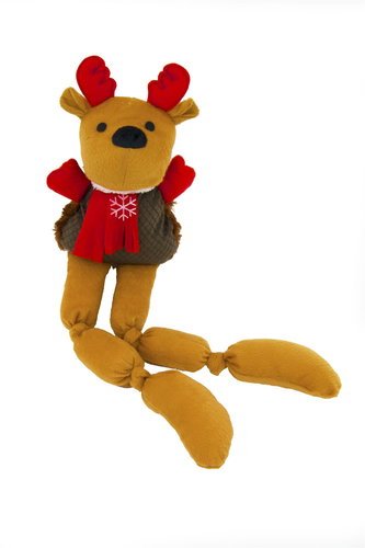 Akinu Toy Plush Christmas REINDEER Long Legs 57cm - Dog Toy - Main image