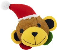 Akinu Toy Plush Christmas BEAR Ball Inside 17cm - Dog Toy