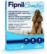 Fipnil Combo 134/120,6 mg M Dog Spot-on 3×  1,34 ml - Antiparazitná pipeta
