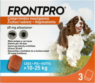 Frontpro 68 mg 10-25 kg 3 chewable tablets - Veterinary Product