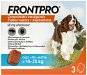 Frontpro 68 mg 10-25 kg 3 žvýkací tablety - Antiparazitní přípravek