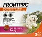 Frontpro 11.3 mg 2-4 kg 3 žvýkací tablety - Antiparazitní přípravek