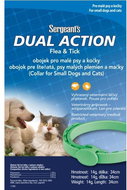 Sergeant´s Dual antiparazitní obojek pro malé psy a kočky 34 cm - Antiparazitní obojek