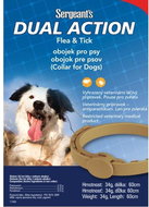 Sergeant´s Dual antiparazitní obojek pro střední psy 60 cm - Antiparazitní obojek
