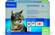 Virbac Effipro Duo spot-on pro kočky 4 × 0,5 ml - Antiparazitní pipeta