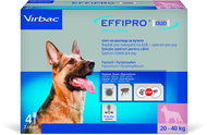 Virbac Effipro Duo spot-on for dogs 20 - 40 kg L 4 × 2.68 ml - Antiparasitic Pipette
