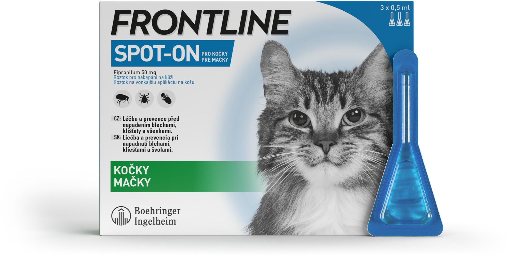 Frontline spot clearance on for cats