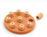 Nina Ottosson Puzzle for dogs Dog Smart, orange - Puzzles for Dogs