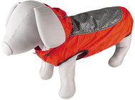 DUVO+ Raincoat red and black M 50cm - Dog Raincoat