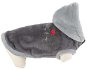 Zolux plush hoodie with hood grey - Sweater for Dogs
