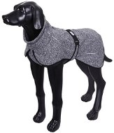 Oblečenie pre psov Rukka Comfy Technical úpletový kabátik sivý 40 - Obleček pro psy