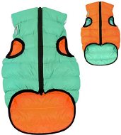 AiryVest Lumi bunda pre psy luminiscenčná/oranžová - Oblečenie pre psov