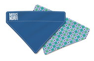 Max & Molly Scarf for dogs, Retro Blue, Size L - Dog Scarves