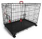 M-Pets Voyager Securo Lock Dog Cage on Wheels 91.5 × 63.5 × 58.5cm L - Dog Cage