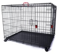 M-Pets Voyager Securo Lock Dog Cage on Wheels 61 × 48 × 46cm XXL - Dog Cage