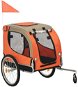 Shumee Bicycle trolley for dog orange-brown - Dog Bicycle Trailer
