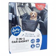 DUVO + Car Seat for Dog Black 2-in-1 45 × 39 × 30cm - Dog Carriers