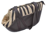 Cobbys Pet Zebra Textile Bag 34 × 22 × 21cm - Dog Carrier Bag