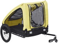 Shumee Pet Trolley yellow and black - Dog Bicycle Trailer