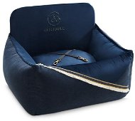 OH Charlie Car seat Allure Luxury Blue - Dog Carriers