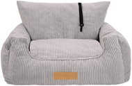 Dogeste Car seat and bed for medium dogs or more small dogs grey - Dog Car Seat