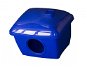 PetPlast Domček plastový modrý 13 × 11 × 11 cm - Domček pre hlodavce
