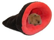 Marysa 2-in-1 Mini for Rodents and Ferrets Dark Grey/Pink - Snuggle Sack