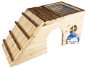 DUVO+ Wooden House for Small Rodents - House for Rodents